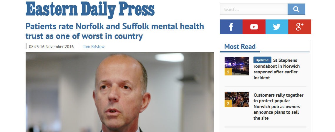 edp-patients-rate-norfolk-and-suffolk-mental-health-trust-as-one-of-worst-in-country