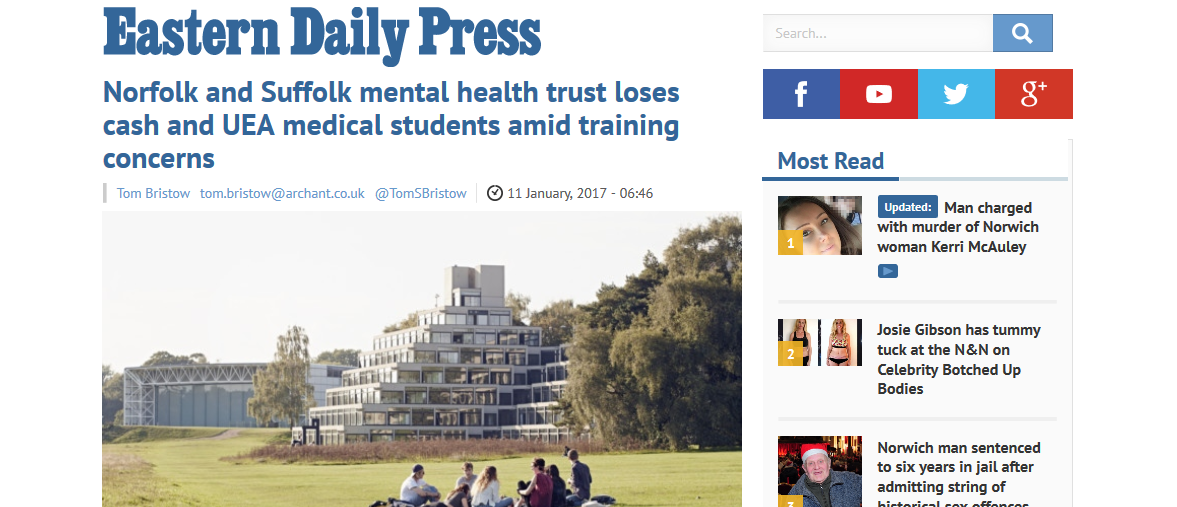 mental health Norfolk