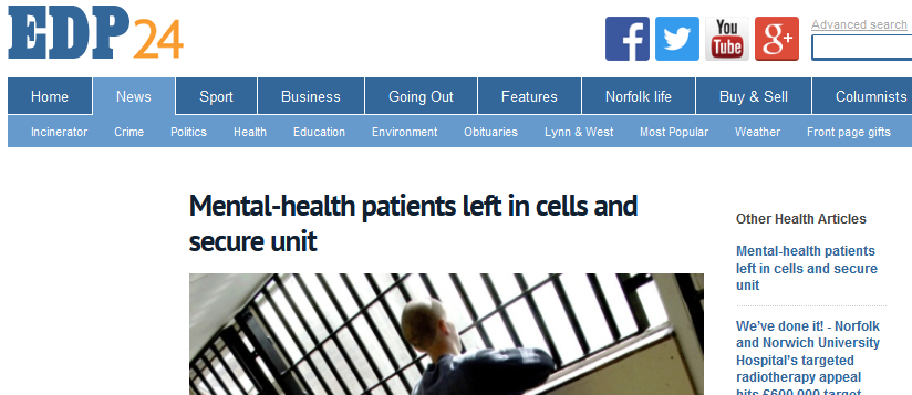 EDP Mental-health patients left in cells and secure unit