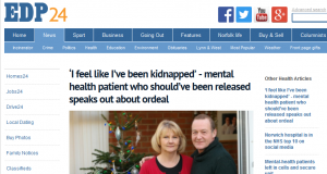 EDP: ‘I feel like I’ve been kidnapped’ - mental health patient who should’ve been released speaks out about ordeal