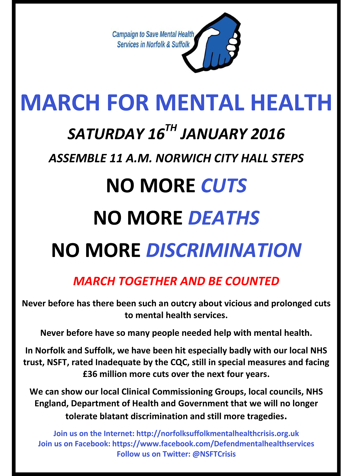 March for Mental Health