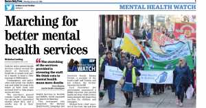 EDP: Marching for better mental health services