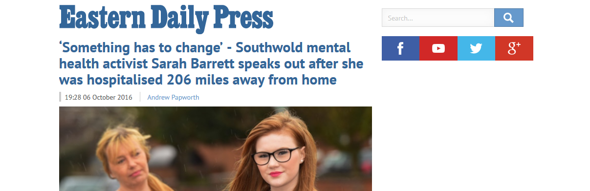 edp-something-has-to-change-southwold-mental-health-activist-sarah-barrett-speaks-out-after-she-was-hospitalised-206-miles-away-from-home