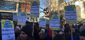 Campaign Road Trip: Three strikes and you're out! London protests at DHSC, NHSI and NHSE and meeting MPs in Parliament: Monday 17th December 2018