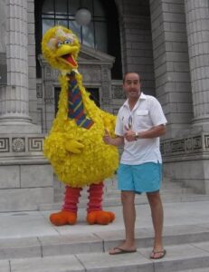 Faking it … when your qualifications are as real as your mate Big Bird.